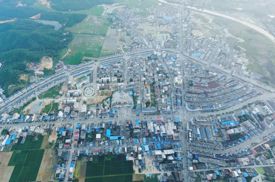 鄱阳站所在地——田畈街镇